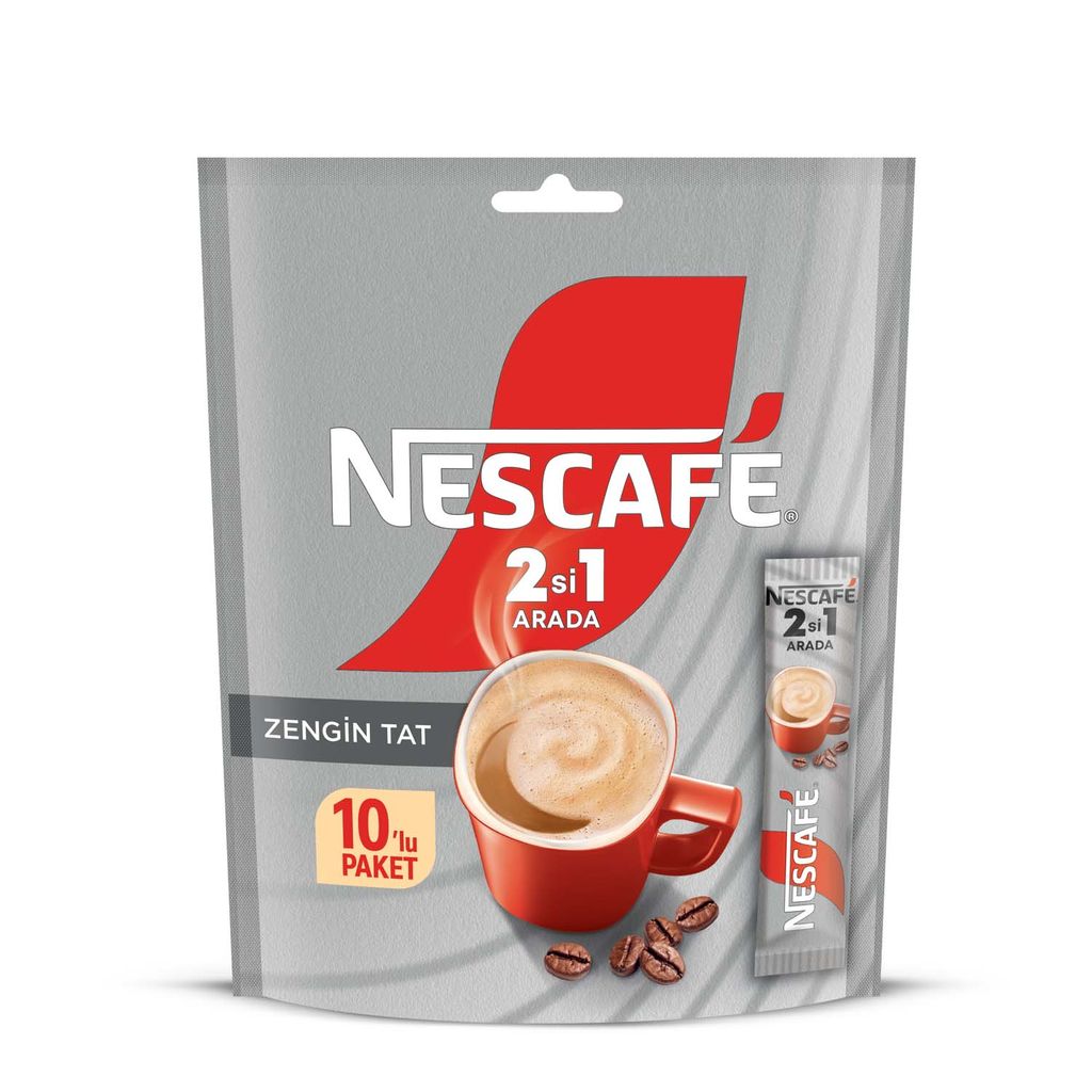 Nescafe 2'si 1 Arada 10x10 g